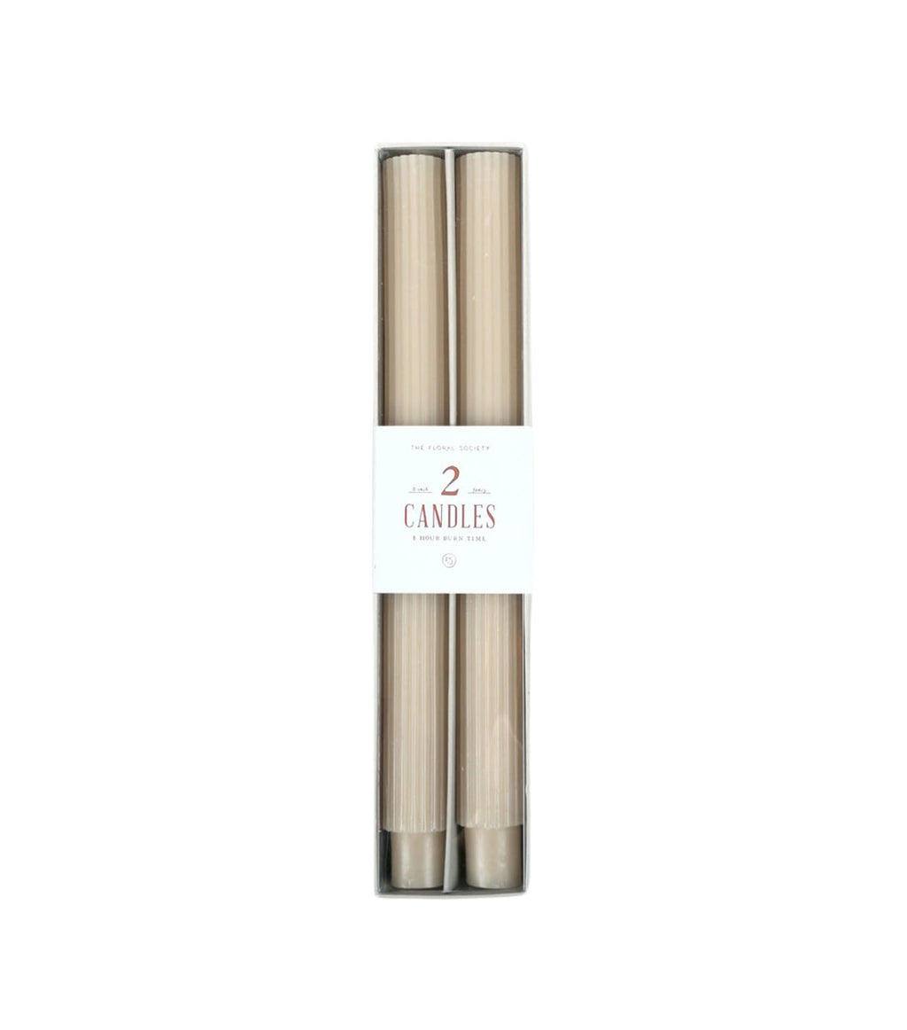 Fancy Taper Candles 10"