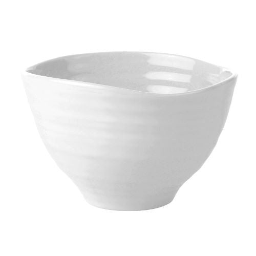 White Small Footed Bowl