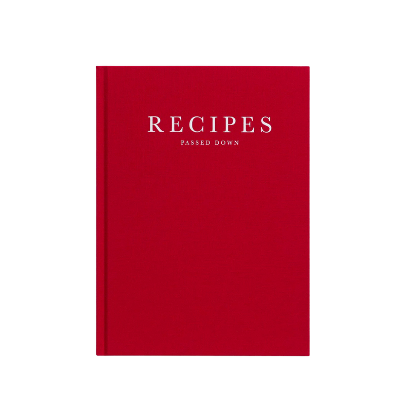 Recipes Passed Down Journal