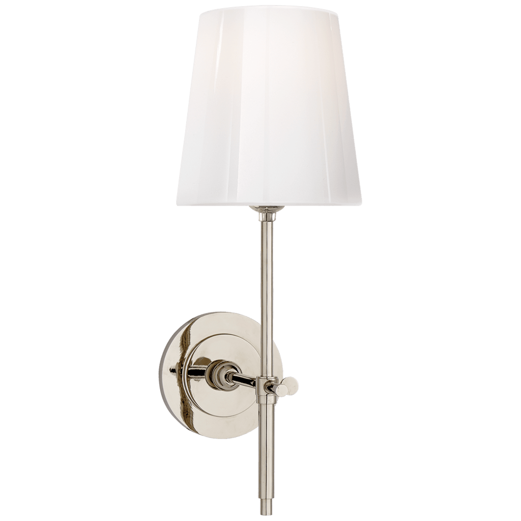 Bryant Sconce w/ White Glass Shade