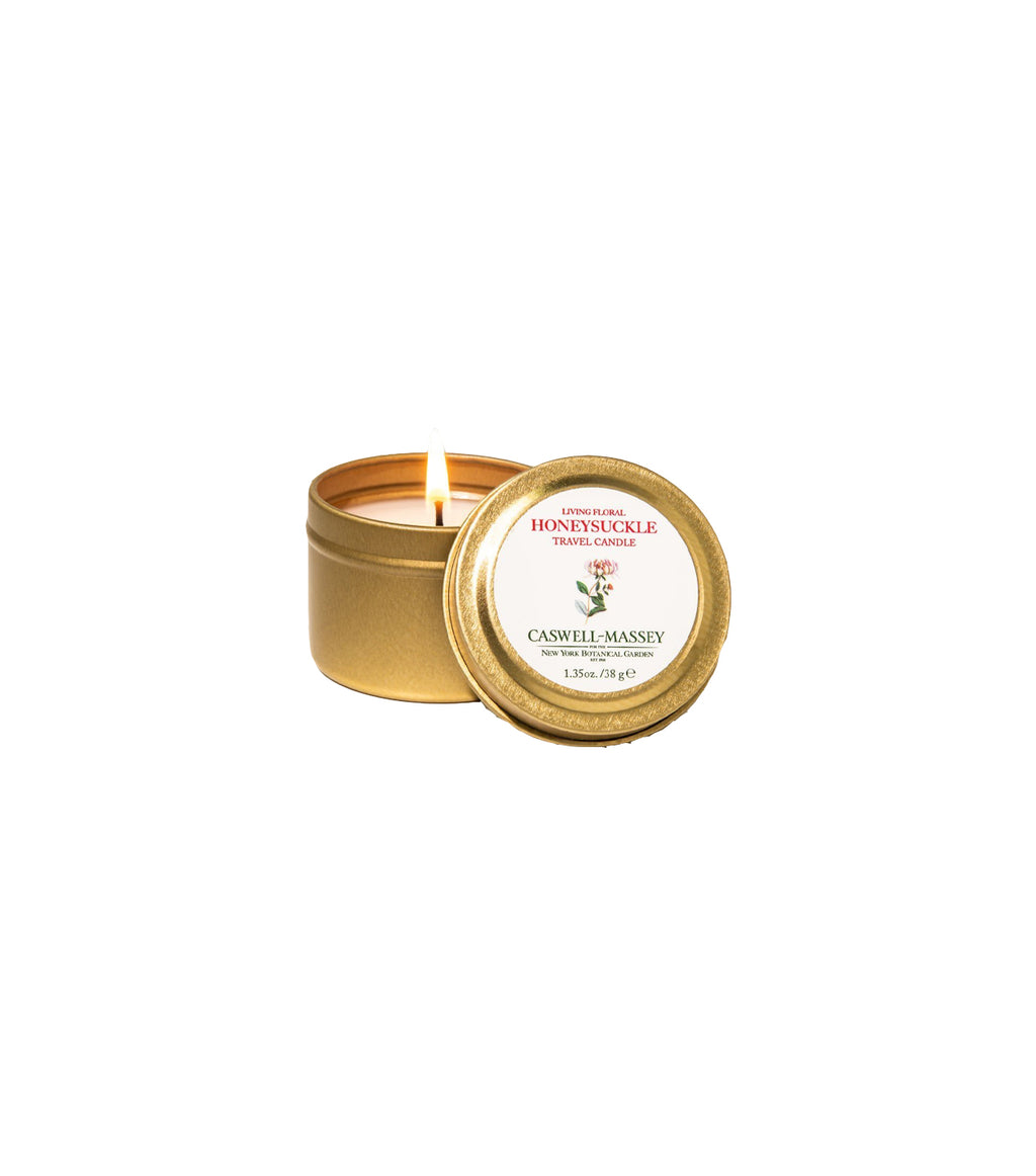 NYBG Floral Travel Candle