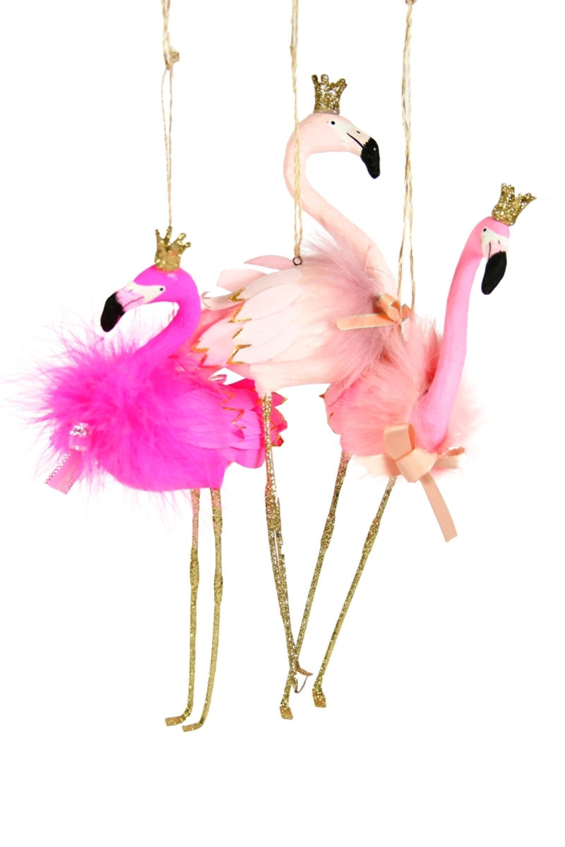 Heraldy Flamingo Ornament