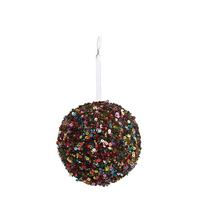 Jewel Sequin Ball Ornament