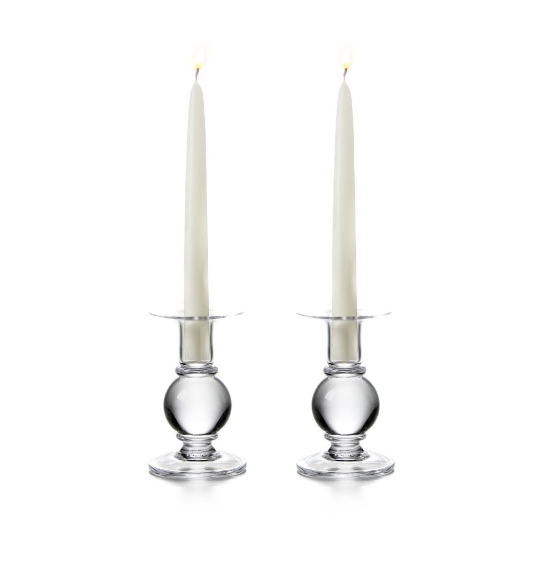 Ivory Taper Candle Set- 12 in.