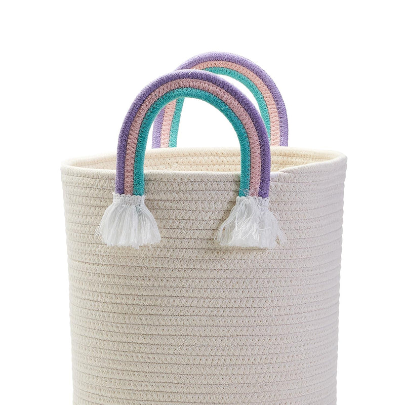 Rainbow Rope Basket